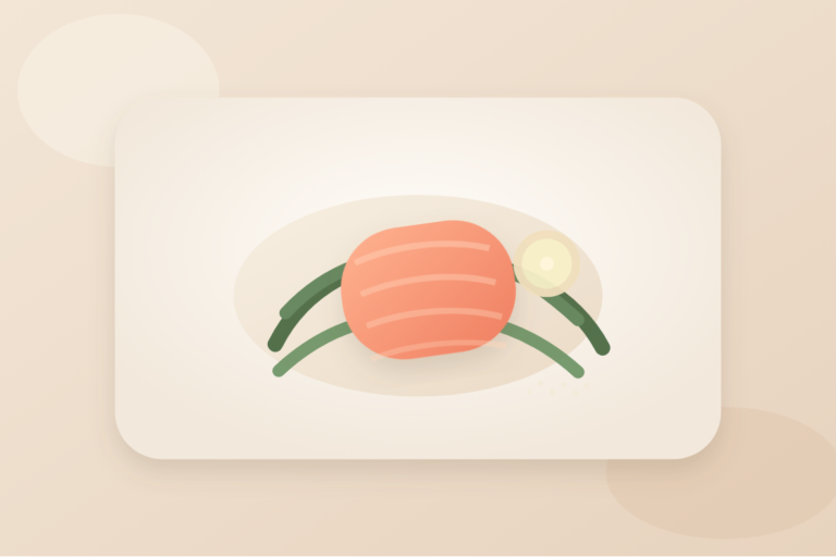 Kremet laks med spinat, sitron og parmesan