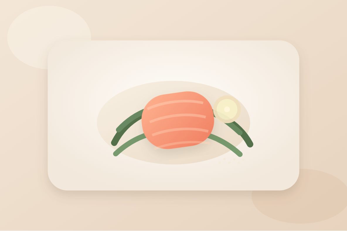 Kremet laks med spinat, sitron og parmesan